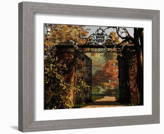 Entrance To The Park-Atelier Sommerland-Framed Art Print