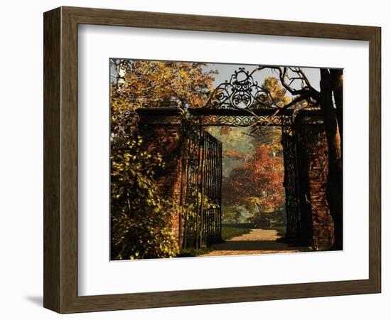 Entrance To The Park-Atelier Sommerland-Framed Art Print