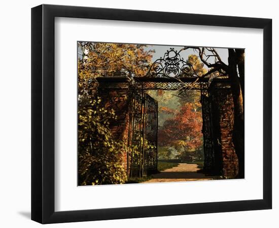 Entrance To The Park-Atelier Sommerland-Framed Art Print