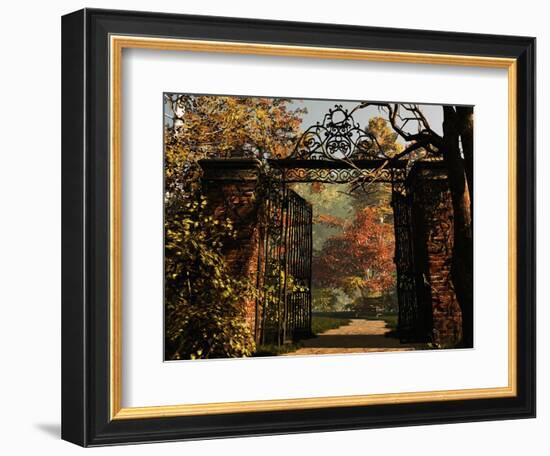 Entrance To The Park-Atelier Sommerland-Framed Art Print