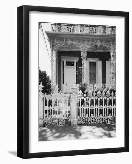 Entrance to the Richards-D.A.R. House-GE Kidder Smith-Framed Photographic Print