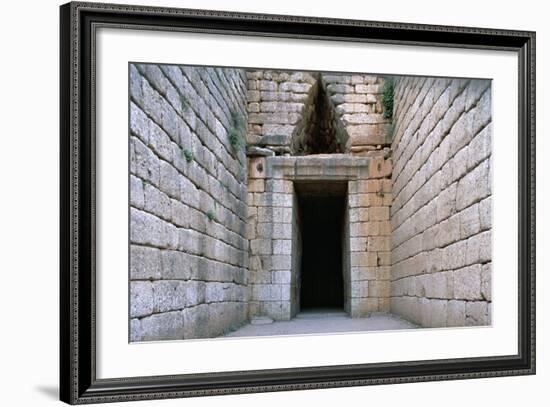 Entrance to the Tholos Tomb-null-Framed Giclee Print