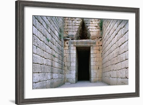 Entrance to the Tholos Tomb-null-Framed Giclee Print