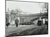 Entrance to the Tram Tunnel by Waterloo Bridge, London, 1908-null-Mounted Photographic Print