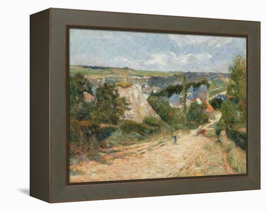 Entrance to the Village of Osny by Paul Gauguin-Paul Gauguin-Framed Premier Image Canvas