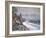 Entrance to the Village of Vetheuil in Winter, 1880-Claude Monet-Framed Giclee Print