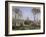 Entrance to the Village of Voisins, c.1872-Camille Pissarro-Framed Giclee Print