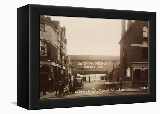 Entrance to Tottenham Hotspur Football Ground, C. 1906-null-Framed Premier Image Canvas