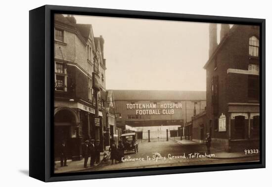 Entrance to Tottenham Hotspur Football Ground, C. 1906-null-Framed Premier Image Canvas