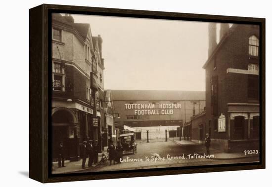 Entrance to Tottenham Hotspur Football Ground, C. 1906-null-Framed Premier Image Canvas