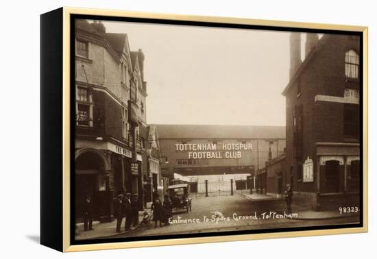 Entrance to Tottenham Hotspur Football Ground, C. 1906-null-Framed Premier Image Canvas