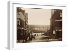 Entrance to Tottenham Hotspur Football Ground, C. 1906-null-Framed Photographic Print