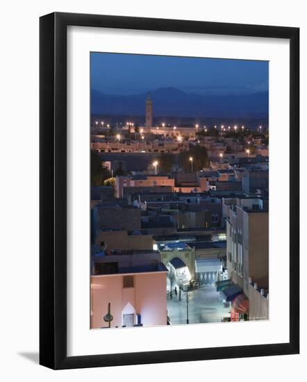 Entrance to Town Souk, Ouarzazate, Atlas Mountains, Morocco, North Africa-Walter Bibikow-Framed Photographic Print