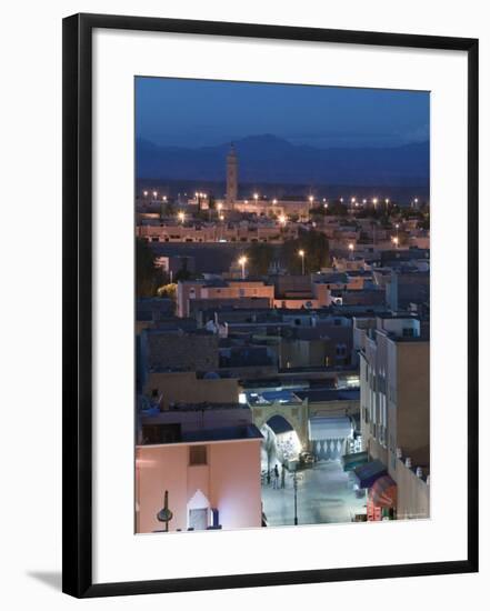 Entrance to Town Souk, Ouarzazate, Atlas Mountains, Morocco, North Africa-Walter Bibikow-Framed Photographic Print