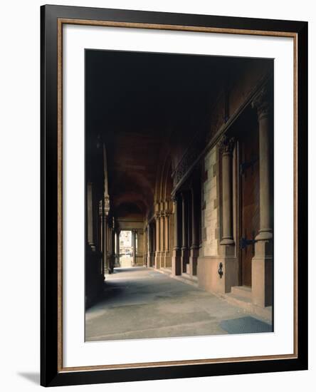 Entrance to Trinity Church of Copley Square-Jack E. Boucher-Framed Photo