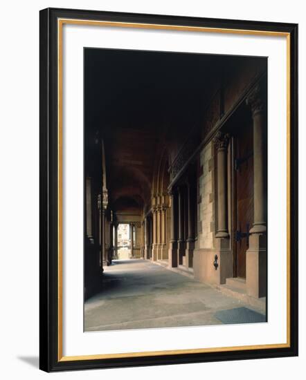 Entrance to Trinity Church of Copley Square-Jack E. Boucher-Framed Photo