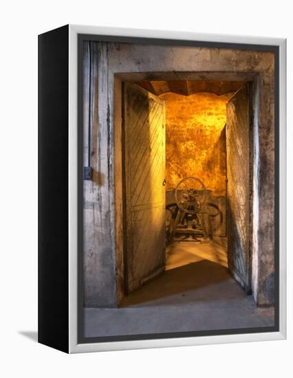 Entrance to Underground Wine Cellar, Bodega Juanico Familia Deicas Winery, Juanico-Per Karlsson-Framed Premier Image Canvas