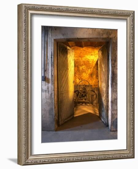 Entrance to Underground Wine Cellar, Bodega Juanico Familia Deicas Winery, Juanico-Per Karlsson-Framed Photographic Print