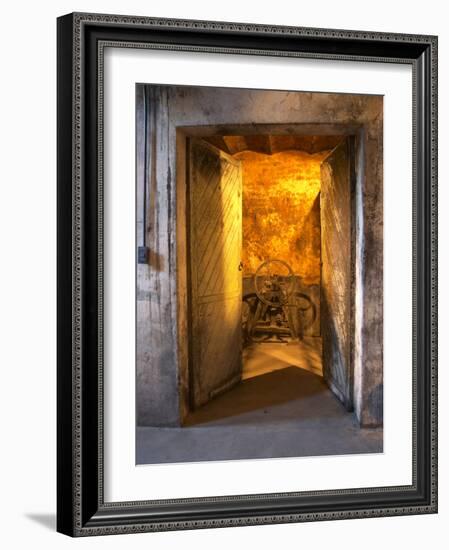 Entrance to Underground Wine Cellar, Bodega Juanico Familia Deicas Winery, Juanico-Per Karlsson-Framed Photographic Print