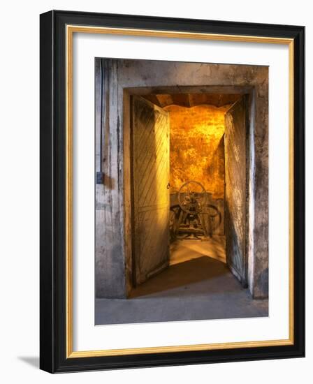 Entrance to Underground Wine Cellar, Bodega Juanico Familia Deicas Winery, Juanico-Per Karlsson-Framed Photographic Print