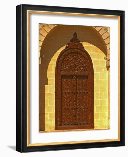 Entrance to Winery at Cos d'Estournel, Oriental Style, Saint St. Estephe, Medoc, Bordeaux, France-Per Karlsson-Framed Photographic Print