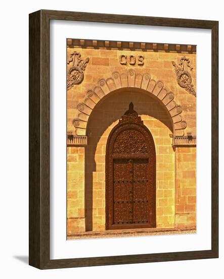 Entrance to Winery at Cos d'Estournel, Oriental Style, Saint St. Estephe, Medoc, Bordeaux, France-Per Karlsson-Framed Photographic Print