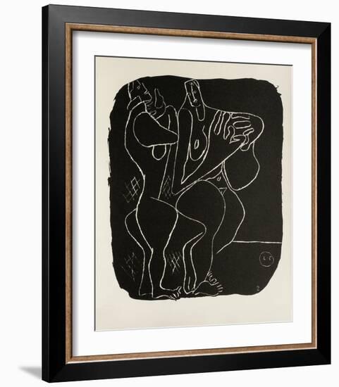 Entre-Deux No. 2-Le Corbusier-Framed Premium Edition