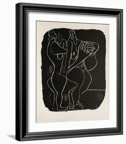 Entre-Deux No. 2-Le Corbusier-Framed Premium Edition