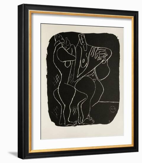 Entre-Deux No. 2-Le Corbusier-Framed Premium Edition