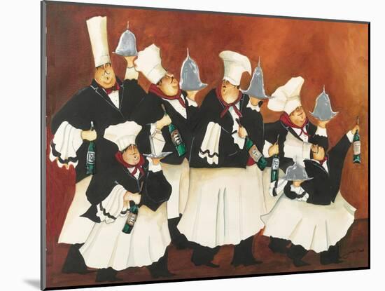 Entree Brigade-Jennifer Garant-Mounted Giclee Print