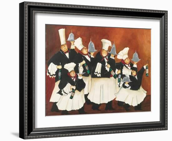 Entree Brigade-Jennifer Garant-Framed Giclee Print