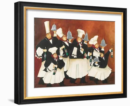 Entree Brigade-Jennifer Garant-Framed Giclee Print