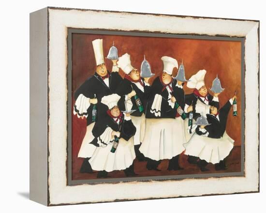 Entree Brigade-Jennifer Garant-Framed Premier Image Canvas