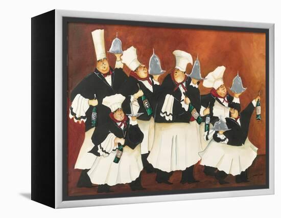 Entree Brigade-Jennifer Garant-Framed Premier Image Canvas