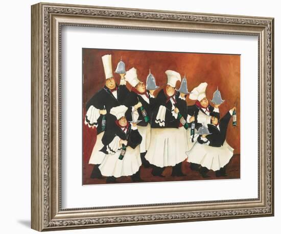 Entree Brigade-Jennifer Garant-Framed Giclee Print