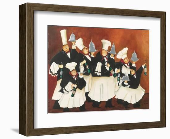 Entree Brigade-Jennifer Garant-Framed Giclee Print