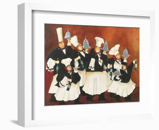 Entree Brigade-Jennifer Garant-Framed Giclee Print