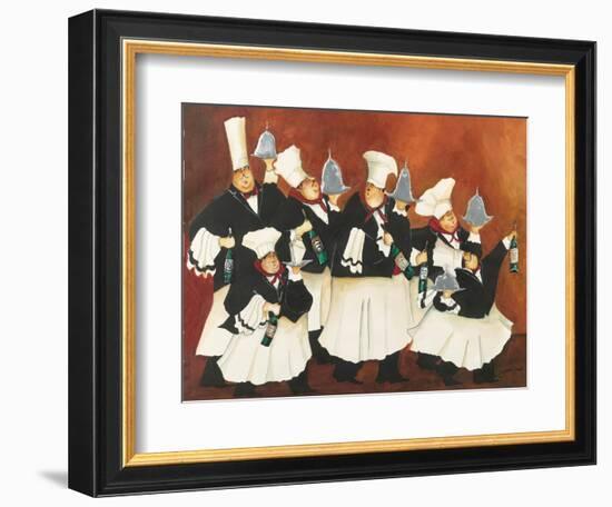 Entree Brigade-Jennifer Garant-Framed Giclee Print