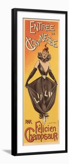 Entree de Clownesse, c.1897-Charles Lucas-Framed Giclee Print