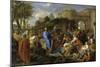 Entrée du Christ à Jérusalem-Charles Le Brun-Mounted Giclee Print