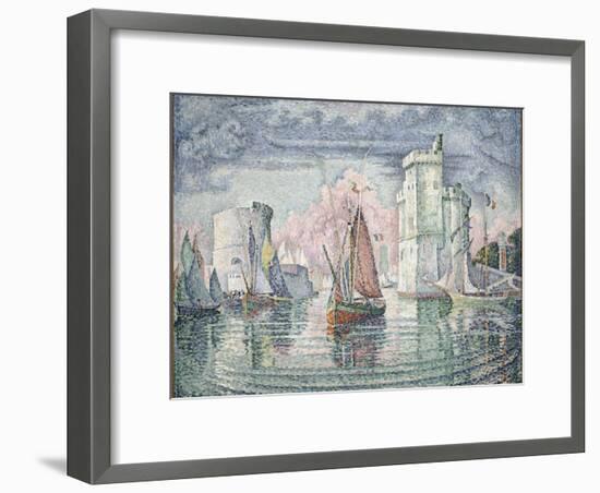 Entrée du port de la Rochelle-Paul Signac-Framed Giclee Print