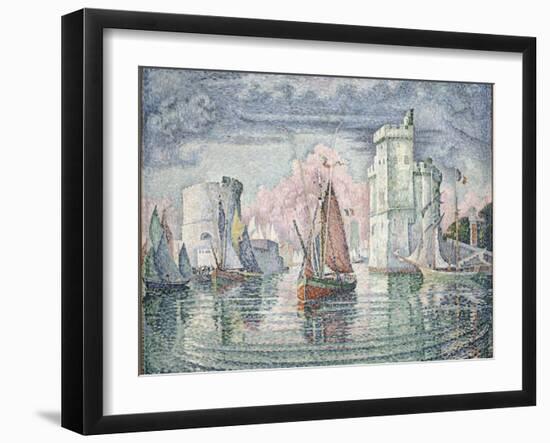 Entrée du port de la Rochelle-Paul Signac-Framed Giclee Print