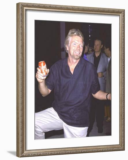 Entrepeneur Richard Branson-Marion Curtis-Framed Premium Photographic Print