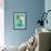 Entropy 2-Jazzberry Blue-Framed Giclee Print displayed on a wall