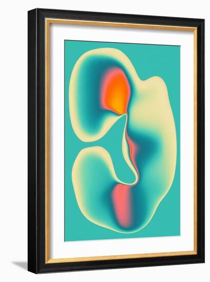 Entropy 2-Jazzberry Blue-Framed Giclee Print