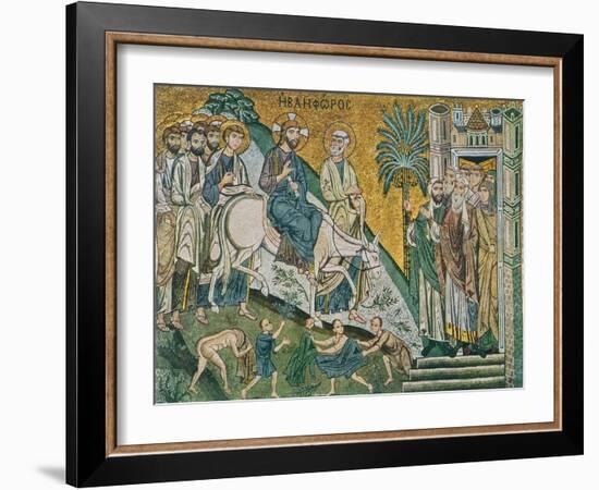 Entry into Jerusalem-null-Framed Giclee Print