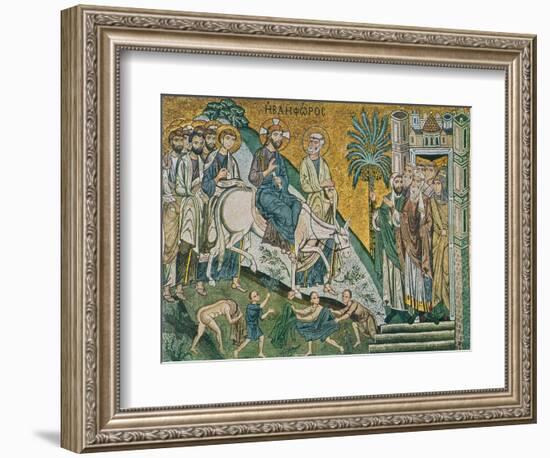 Entry into Jerusalem-null-Framed Giclee Print