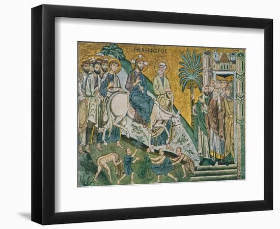 Entry into Jerusalem-null-Framed Giclee Print