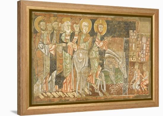 Entry of Christ into Jerusalem, C.1125-null-Framed Premier Image Canvas