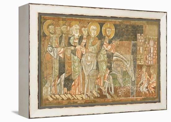 Entry of Christ into Jerusalem, C.1125-null-Framed Premier Image Canvas